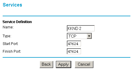 Firewall Setup 2