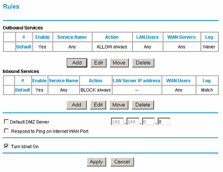 Firewall Setup 4