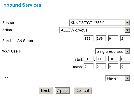 Firewall Setup 5